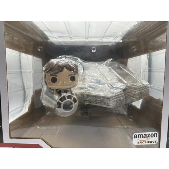 Funko Pop! Star Wars Han Solo Millenium Falcon #321 - Picture 2 of 7